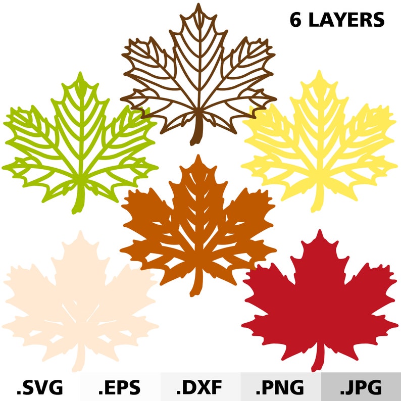 Download 3D Layered Fall Bundle SVG files for Cricut. 3D Mandala ...