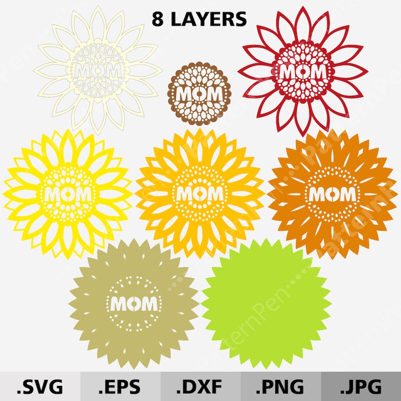 Free Free 254 Mom Sunflower Svg Free SVG PNG EPS DXF File