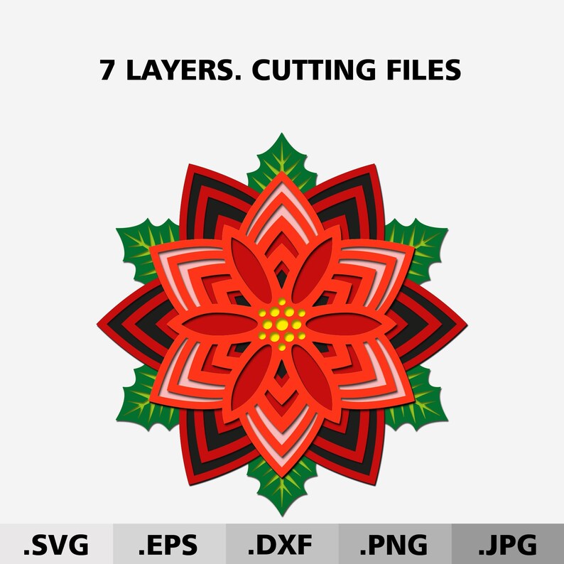 Download Christmas 3D Mandala Svg Free - Free SVG Cut File - Best ...