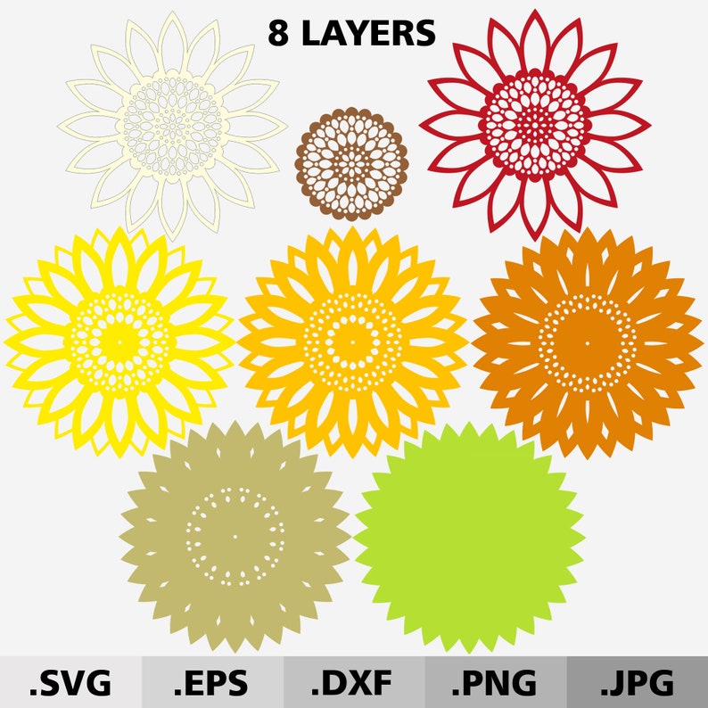 Free Free 86 Layered Vinyl Cricut Flower Svg SVG PNG EPS DXF File