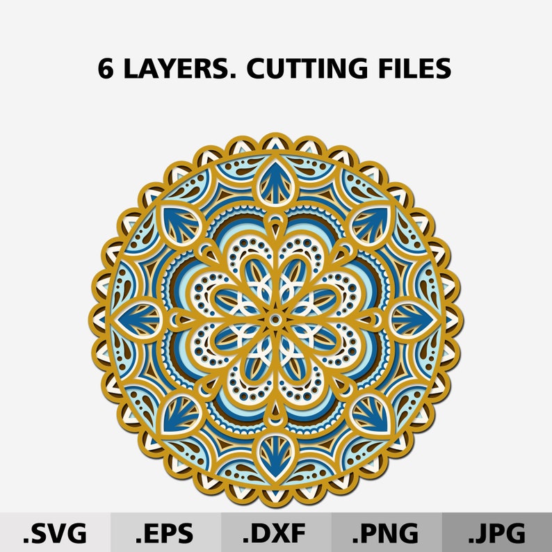 Free Free Free 3D Mandala Svg Files 471 SVG PNG EPS DXF File