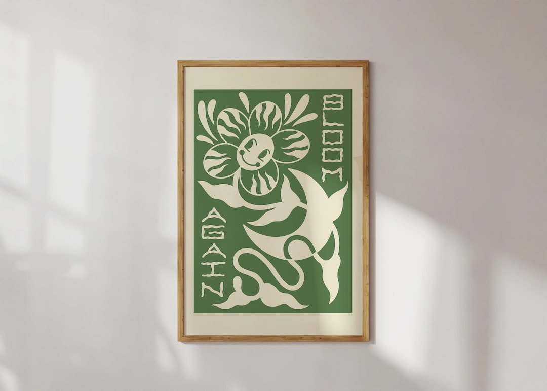 Aesthetic Room Poster Indie Room Poster Danish Pastel Decor Etsy