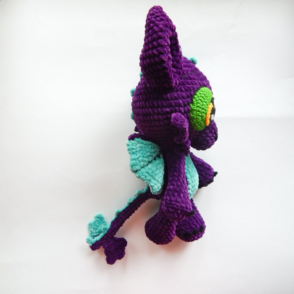 Plushies dragon stuffed animal custom purple furry crazy | Etsy