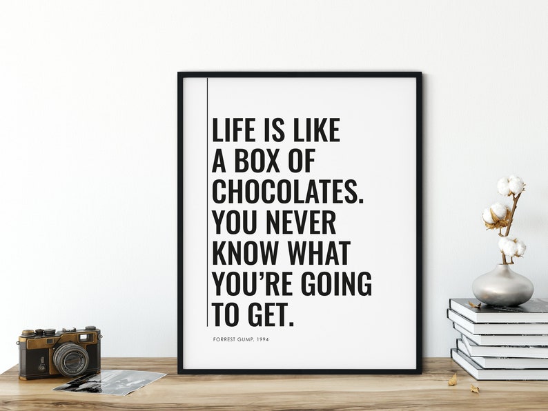 life is like a box of chocolates essay