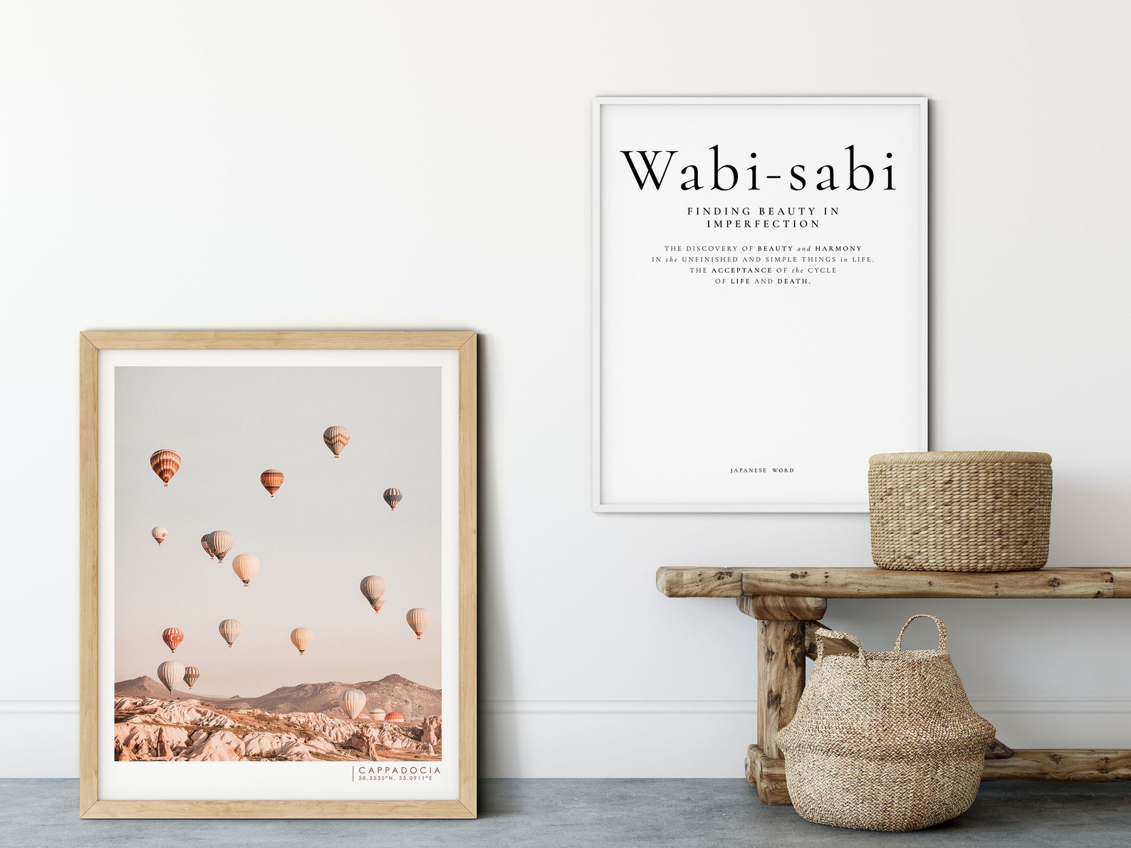 Définition de WabiSabi affiche inspirante impression Etsy