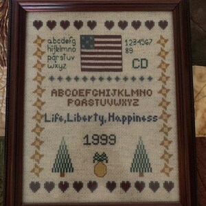 Friendship Star Sampler Pattern