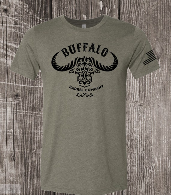Buffalo Barrel NY Whiskey Shirt Army | Etsy