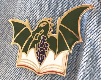 Fantasy Dragon Enamel Pin (Make 100: Limited Edition) || Dungeons & Dragons Inspired