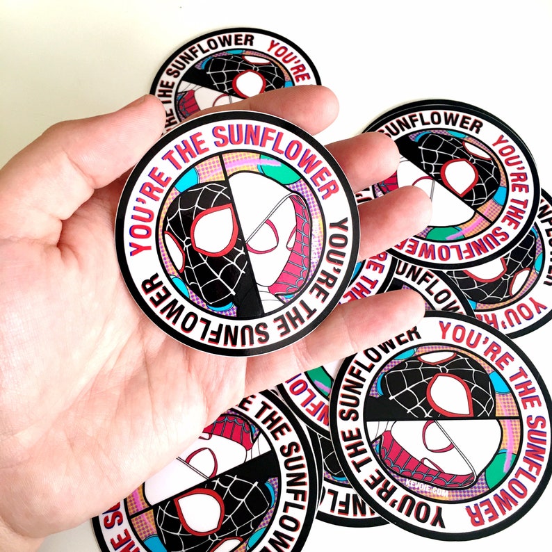 SpiderMan Into The SpiderVerse Waterproof 3 Vinyl Etsy SpiderMan Into The SpiderVerse Waterproof 3 Vinyl Etsy