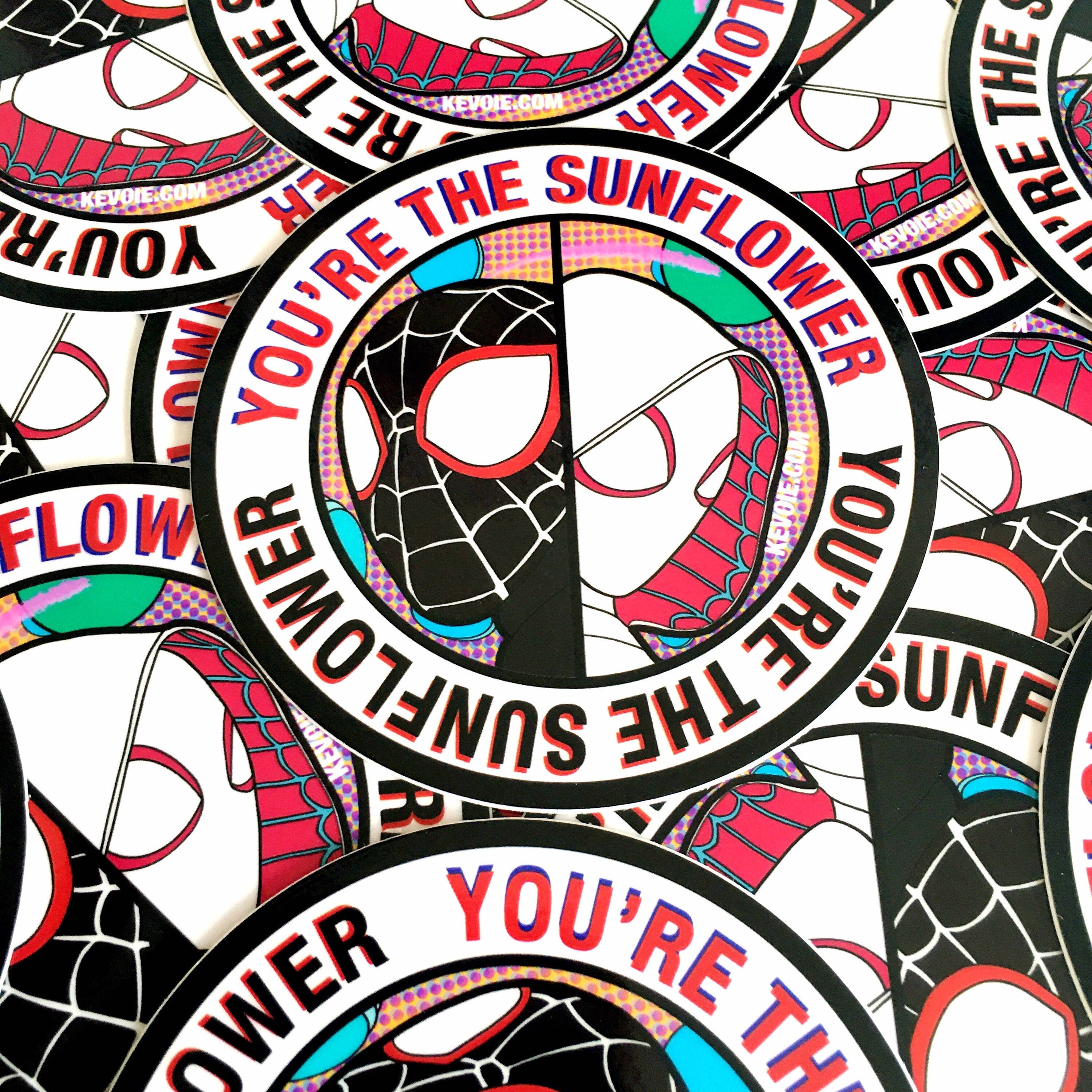 SpiderMan Into The SpiderVerse Waterproof 3 Vinyl Etsy