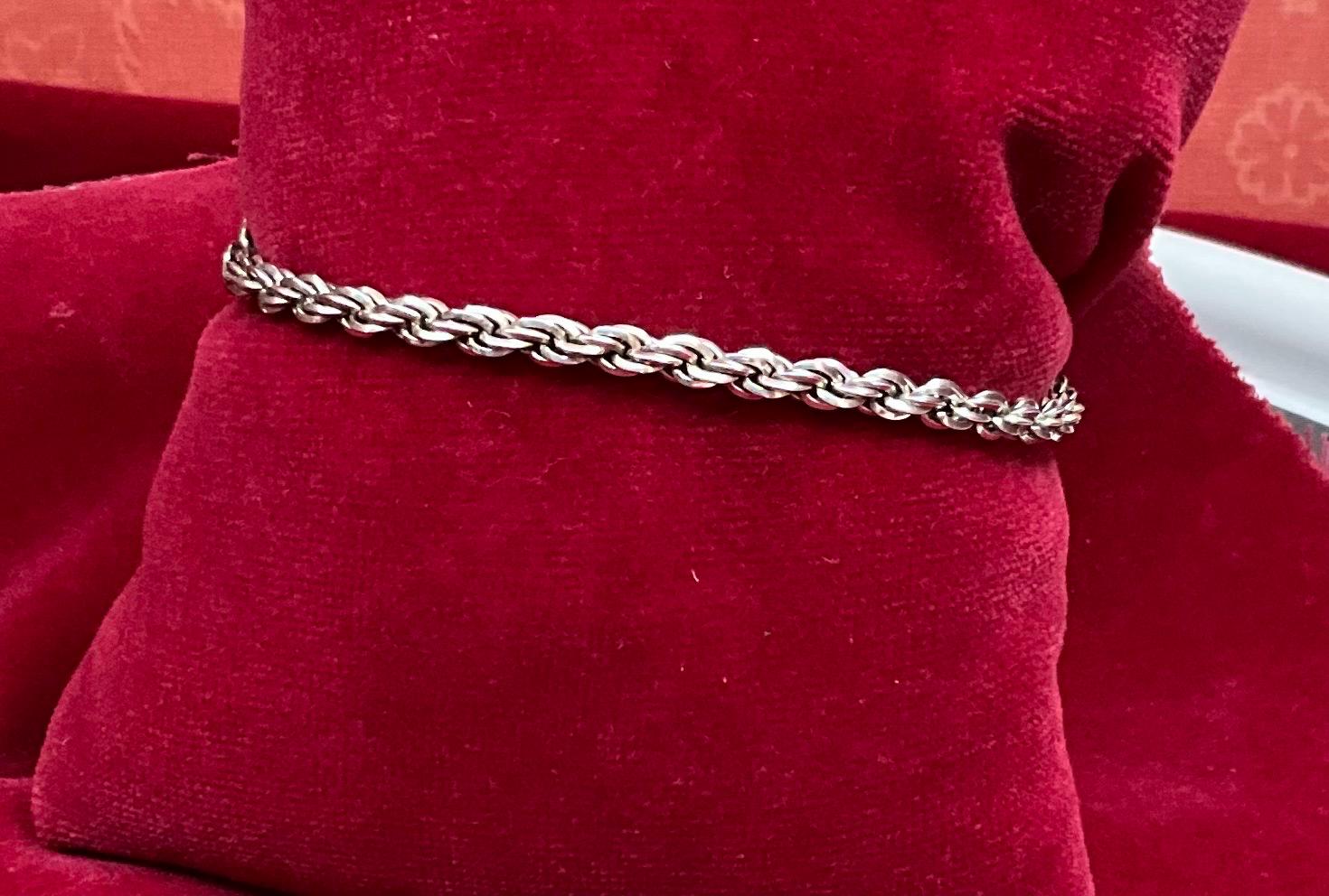 925 Italy Bracelet Vintage - Etsy