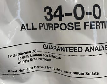 34-0-0 ammonium nitrate fertilizer