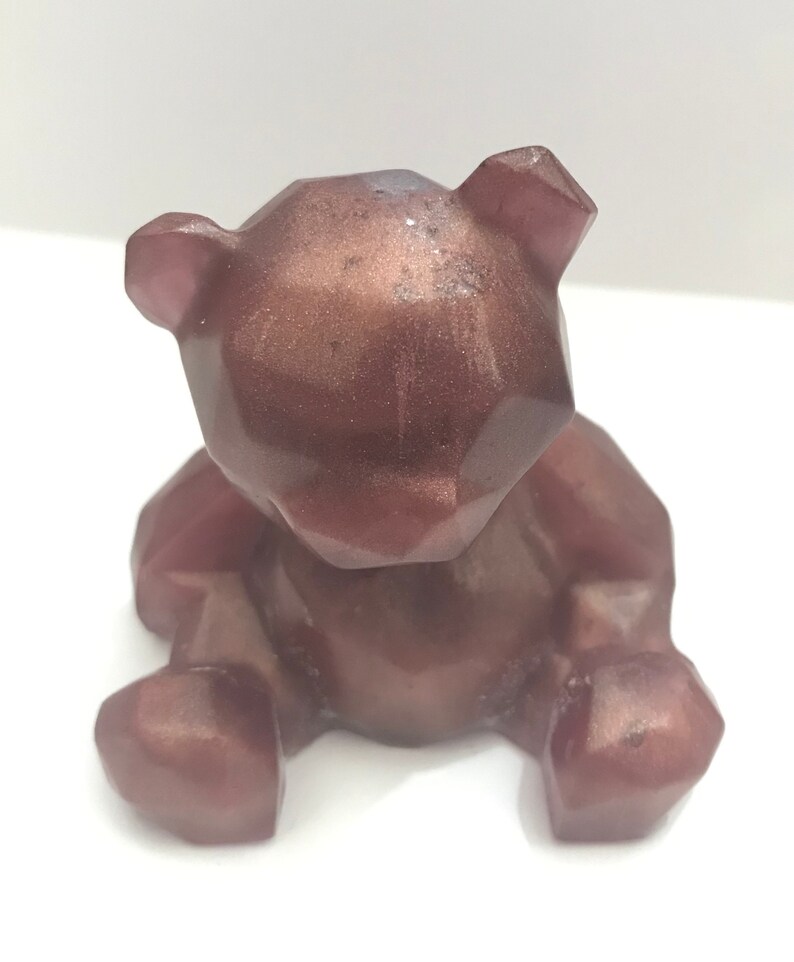 Handmade Resin Bear Etsy