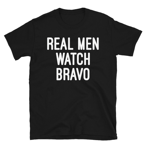 Echte Männer Uhr Bravo Shirt | Bravo TV Shirt | Unisex Bravo T-Shirt