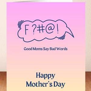 Cartão engraçado para o Dia das Mães – Cartão dobrável 5x7 para impressão – Download instantâneo – Cartão de felicitações engraçado para a mãe