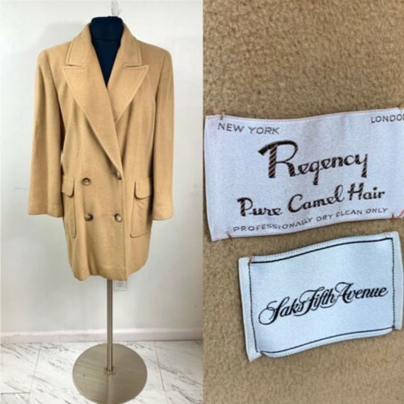 VTG Saks 5th Avenue Classic Double Breasted Coat R