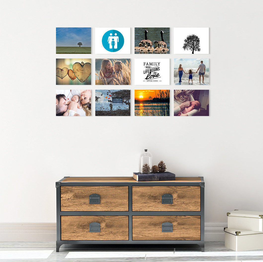 Personalised Removable Photo Tiles in 2 Sizes 7 Shapes. Etsy Australia