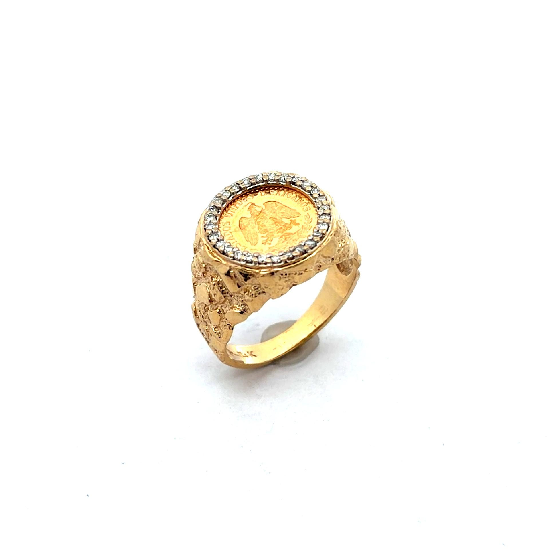 1945 dos pesos ring - Etsy 日本