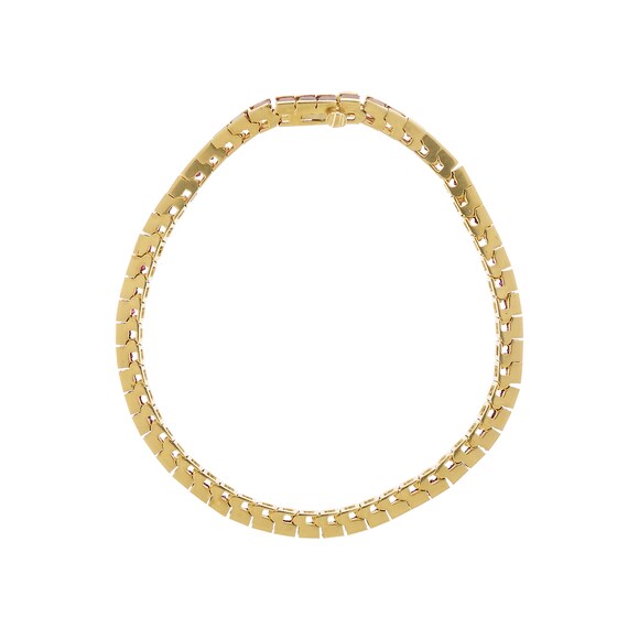 Luxurious Natural Ruby Gemstone Line Bracelet in … - image 4