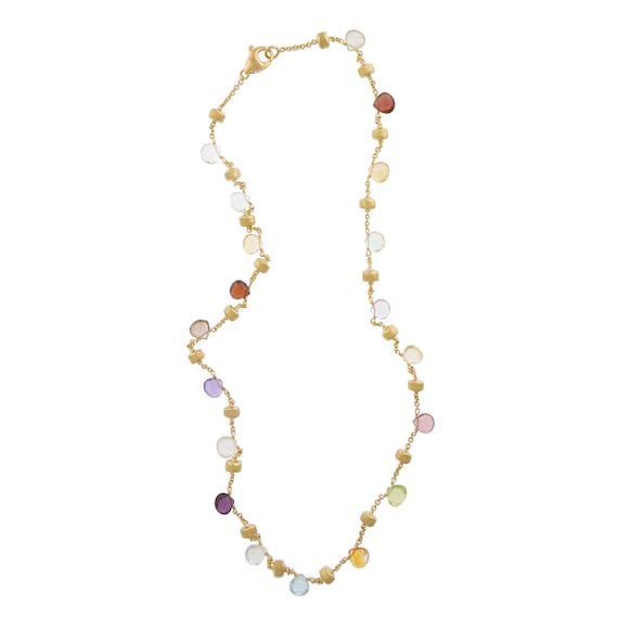 MARCO BICEGO カラーストーン ロングネックレス 18K Yellow Gold Gemstone Necklace, Long – Marco Bicego