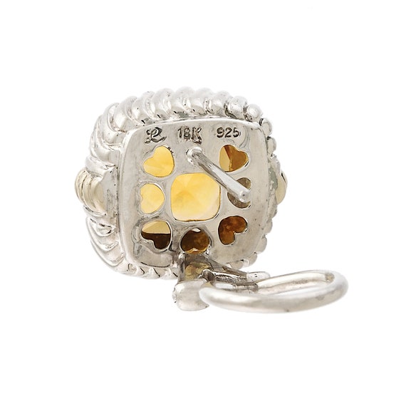 Lorenzo Citrine Earrings in Sterling Silver and 1… - image 5