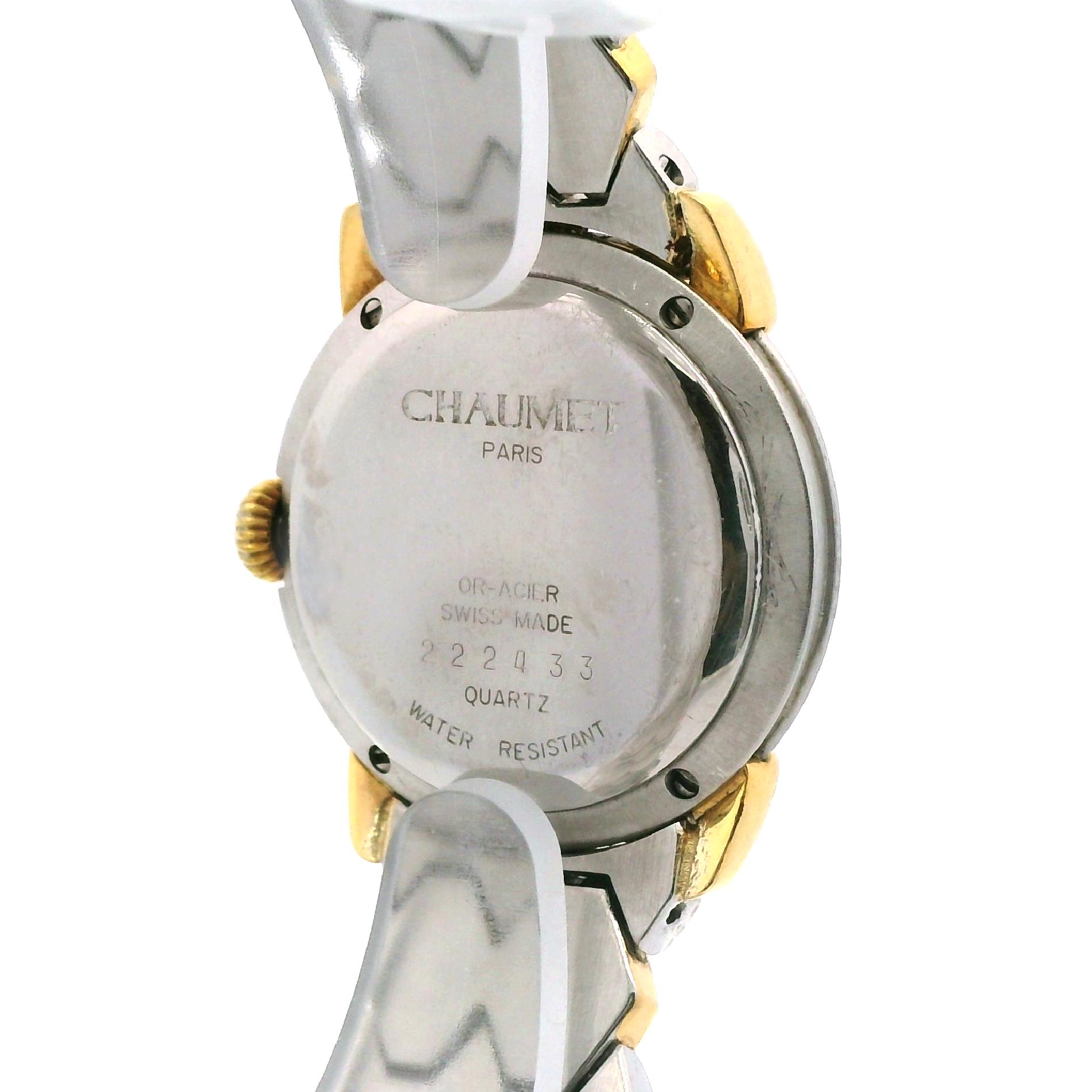 CHAUMET OR-ACIER Women\'s Quartz Watch White Dial CHAUMET | CLASS ONE, STAINLESS STEEL DIAMOND-SET WRISTWATCH  main image 2