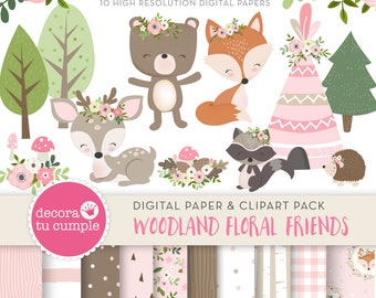 Free Free 144 Woodland Friends Svg SVG PNG EPS DXF File