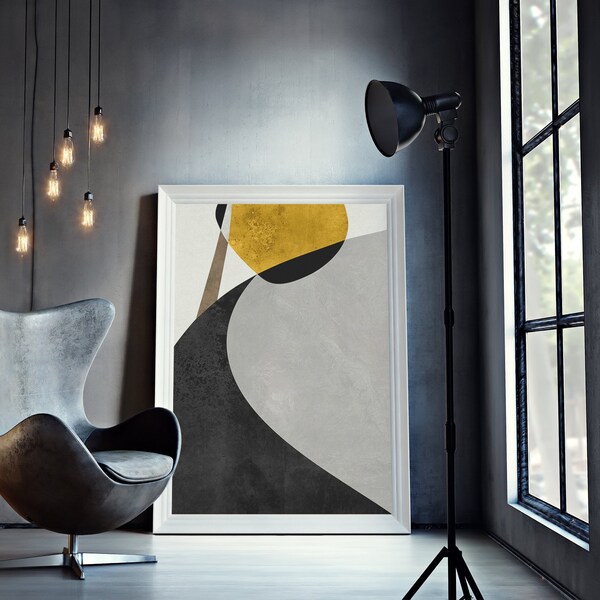 Modern Abstract Print Etsy UK