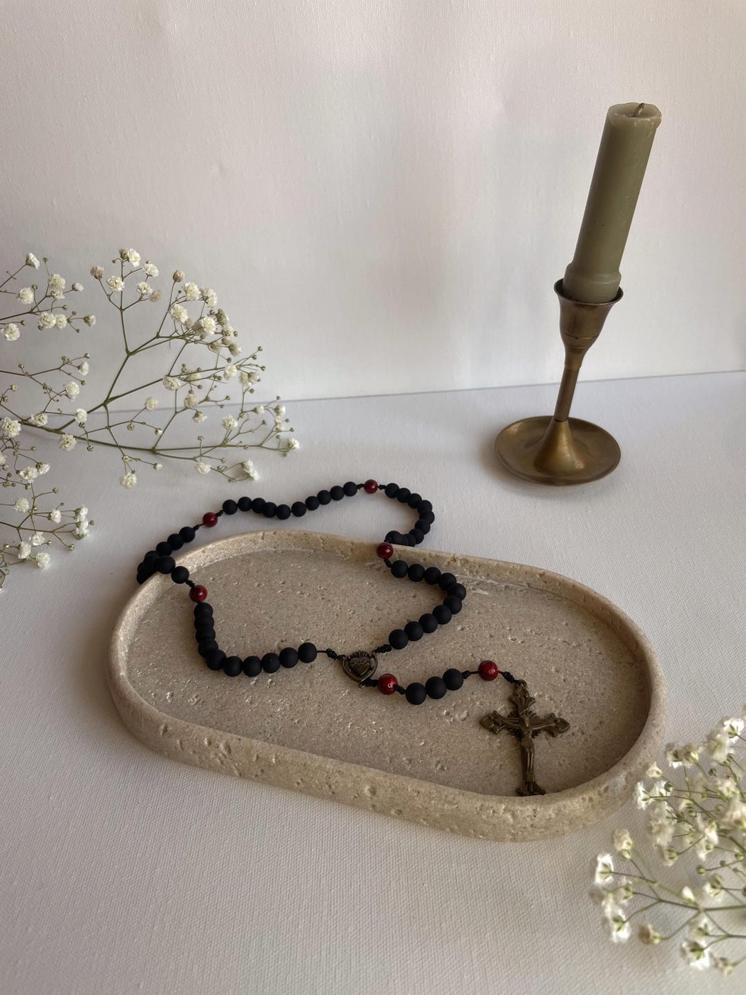 Sacred Heart of Jesus Rosary - Etsy