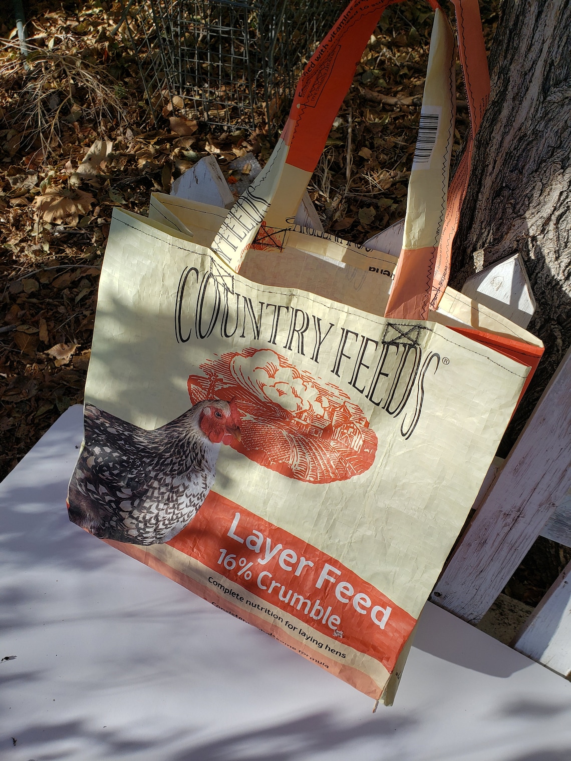 Feed Sack Tote Bags Etsy