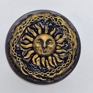 Trinket Tin | Sunshine Trinket Tin | Steampunk Sun Trinket Box | Jewelry Box