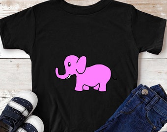 Elephant Kid/'s T-Shirt Children Boys Girls Unisex Top
