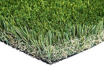 15' Foot Roll 103 oz Artificial Grass Turf Synthetic Fescue Pet Sale! Many Sizes! 15' x 25'