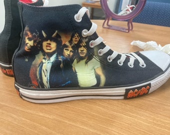AC/DC Limited Edition Converse Sneakers