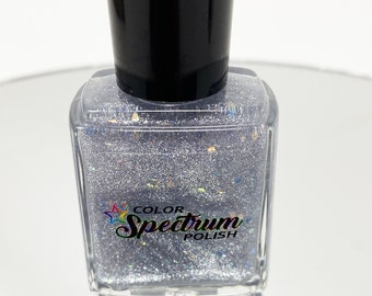 Star Dust Silver Glitter Nail Polish Topper