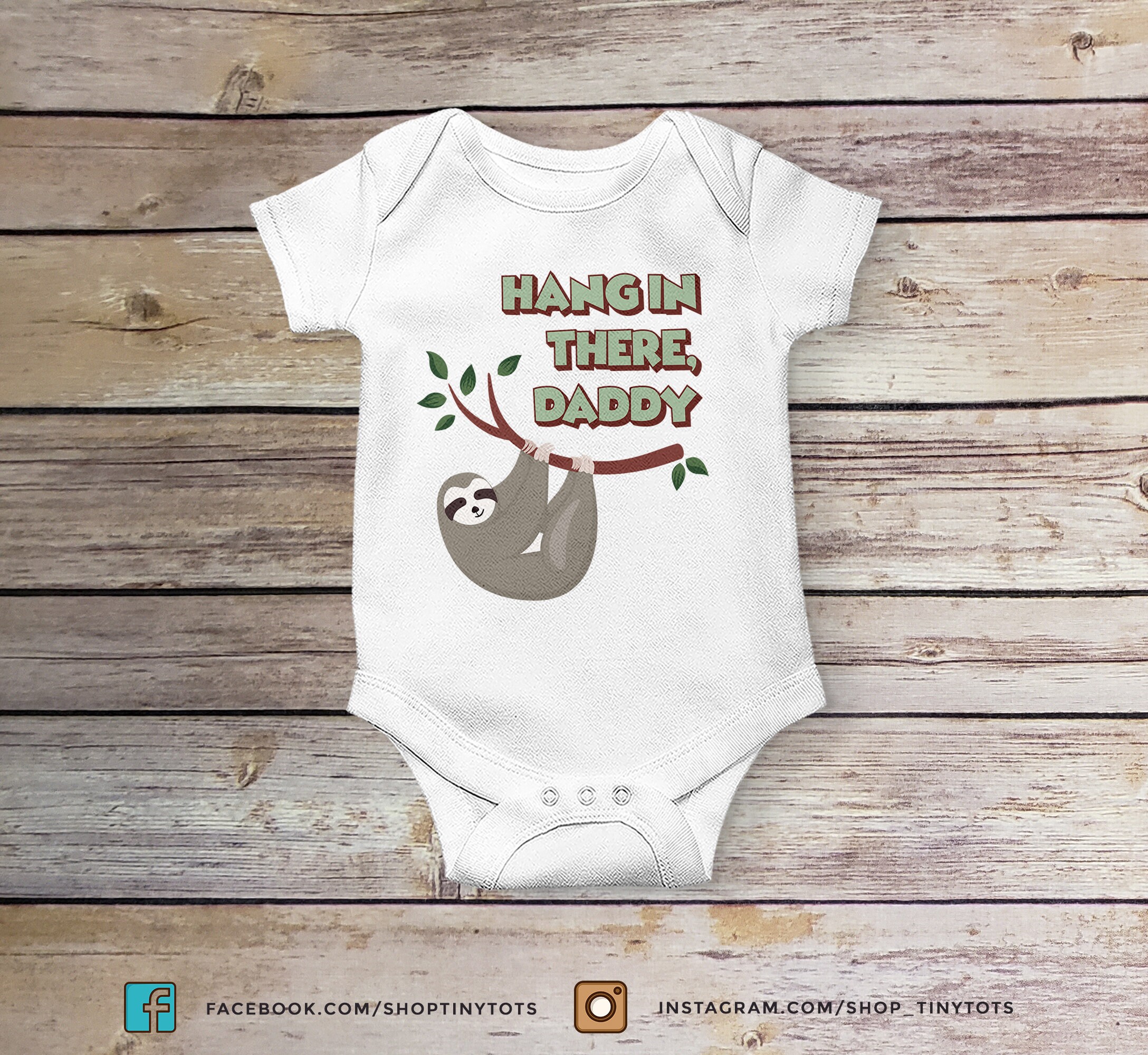 sloth baby onesie