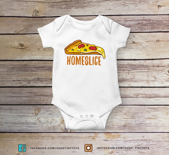baby pizza onesie
