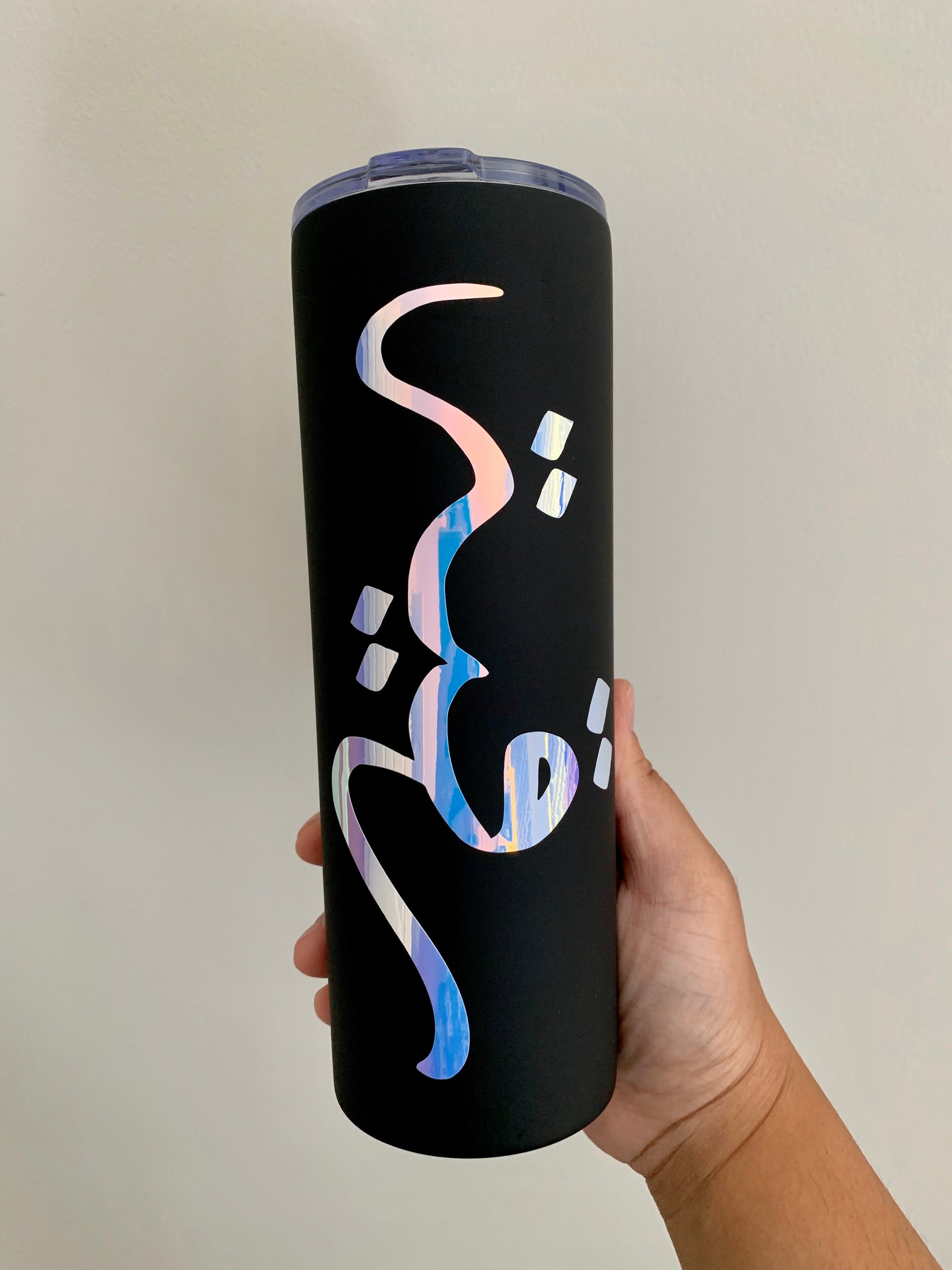 Personalized Arabic Name Tumbler Arabic Name Gift Skinny Etsy