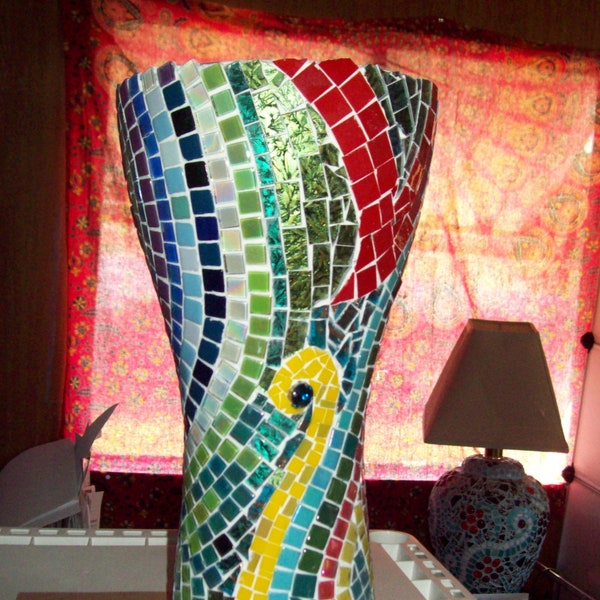 Mosaic Vase Etsy
