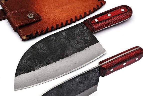 1pc, Stainless Steel Kitchen Knife Handmade Forged Butcher Knife Vegetable  Cleaver Cutting Kitchen Tools