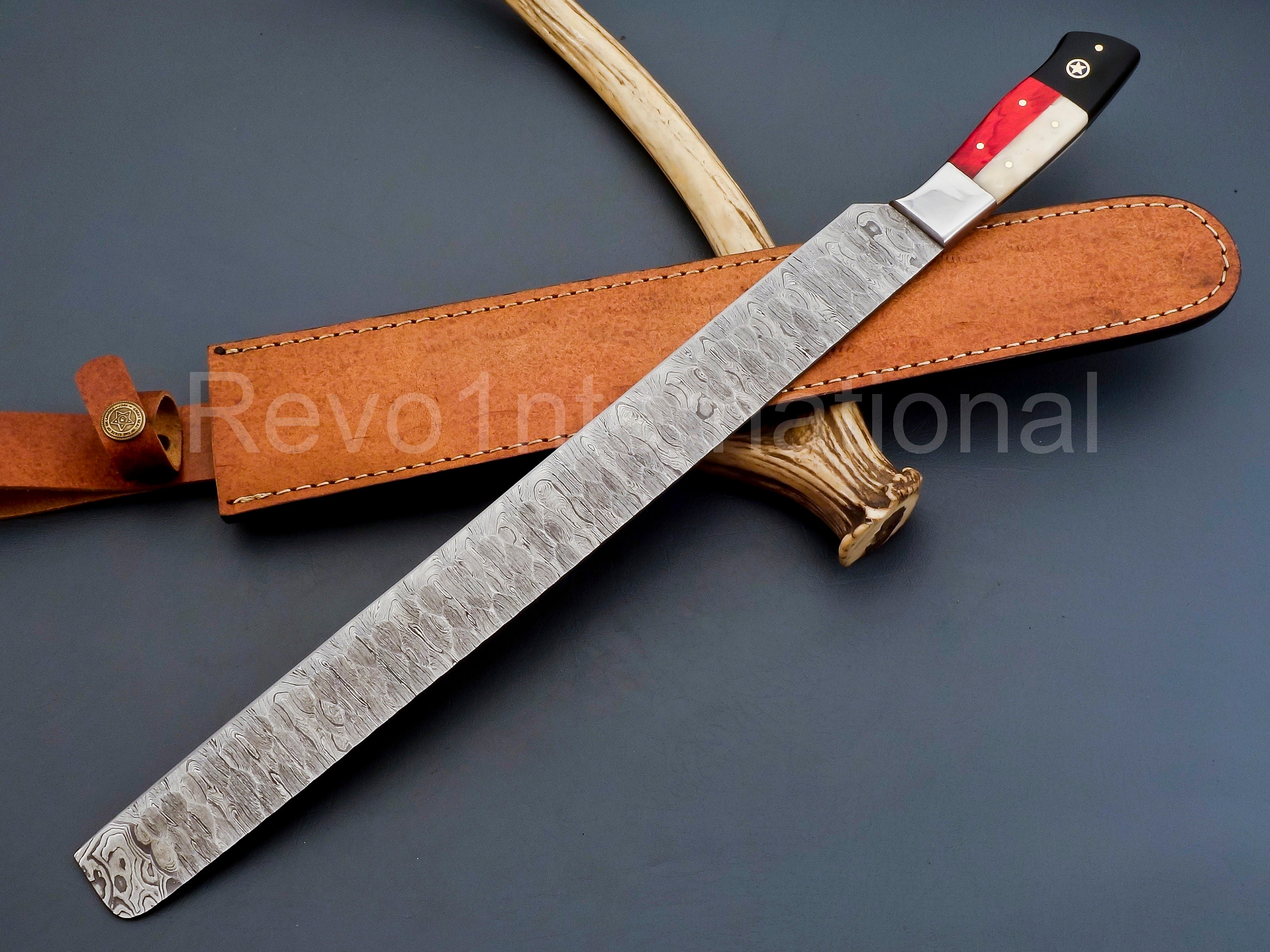 Brisket Knife Long Blade , Sharp Edge for Cutting Steaks , Ribs , BBQ