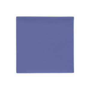 Two-Toned Very Periwinkle Accent Pillow Sham Pillowcase - Inspired by 2022 Color of the Year Very Peri - Periwinkle Throw Pillow