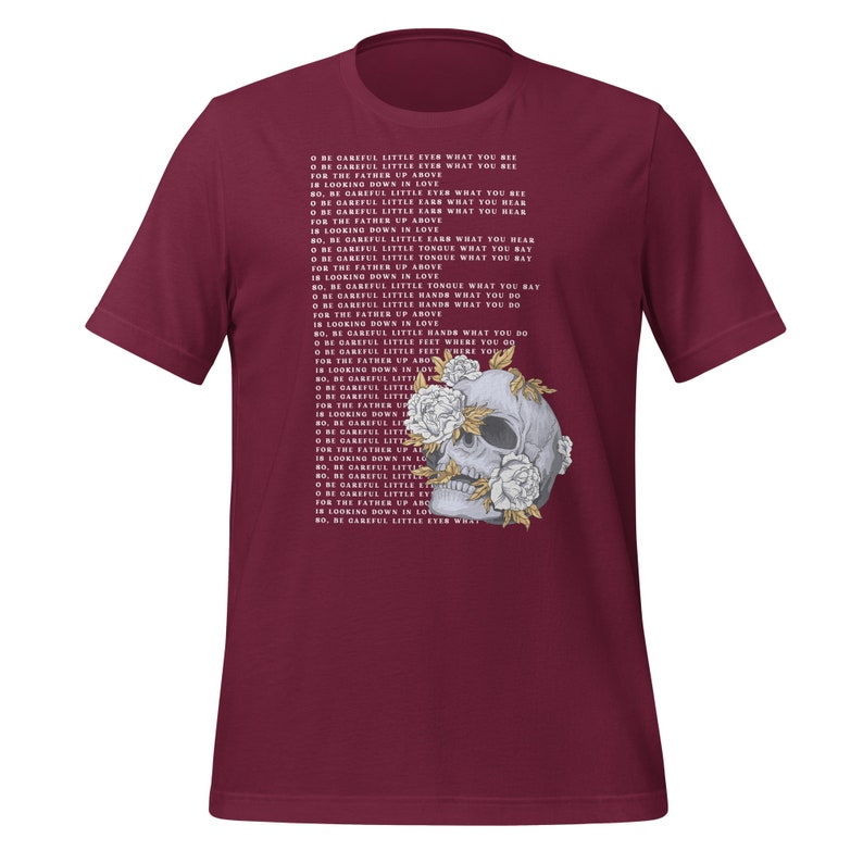 Watchful Eyes Tee Unisex Shirt | Hymn Lyrical Tee | Uplifting Christian Streetwear Apparel