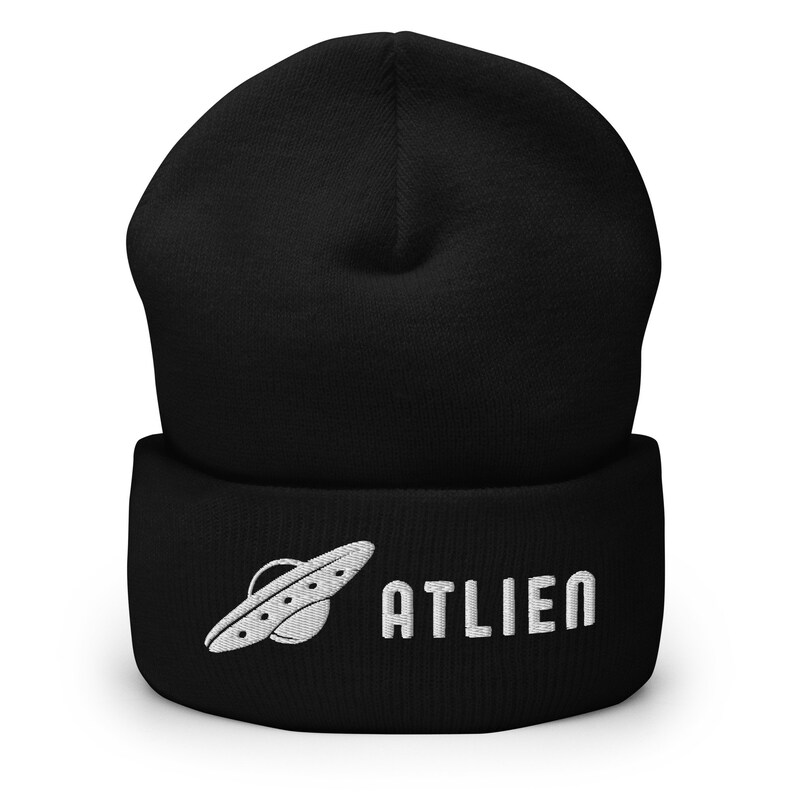 Atlien BEAMIN' Cuffed Beanie | Atlien UFO Beanie | ATL Georgia Hat