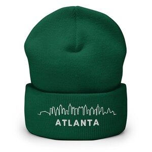 Atlanta Skyline Cuffed Beanie | ATL Atlanta Georgia Knit Hat