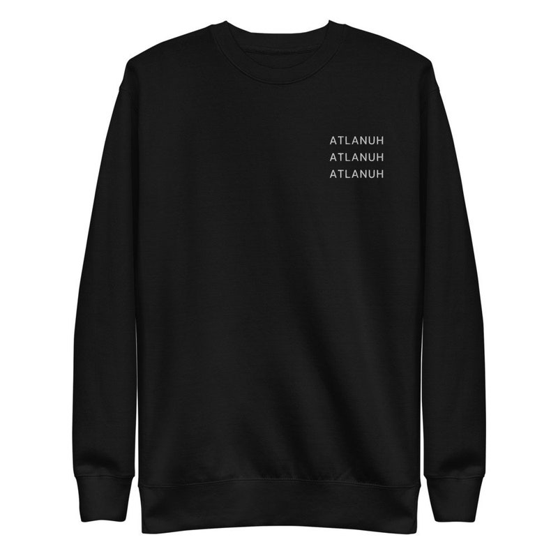 Atlanuh Embroidered Fleece Sweater