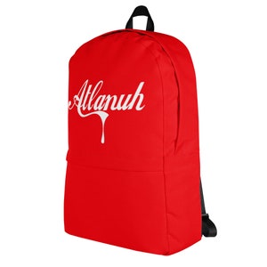 Atlanta 'Atlanuh' Drip Backpack - 15" Laptop Bag - Georgia Gift, Souvenir Bag, or Keepsake - ATL Coca-Cola Vintage Style