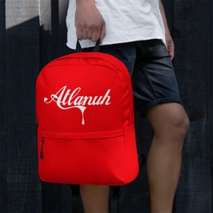 Atlanta 'Atlanuh' Drip Backpack - 15" Laptop Bag - Georgia Gift, Souvenir Bag, or Keepsake - ATL Coca-Cola Vintage Style