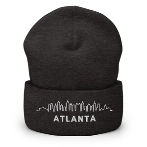 Atlanta Skyline Cuffed Beanie | ATL Atlanta Georgia Knit Hat