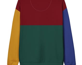 RYCH | Color Block Sweatshirt | Unisex Fleece Pullover
